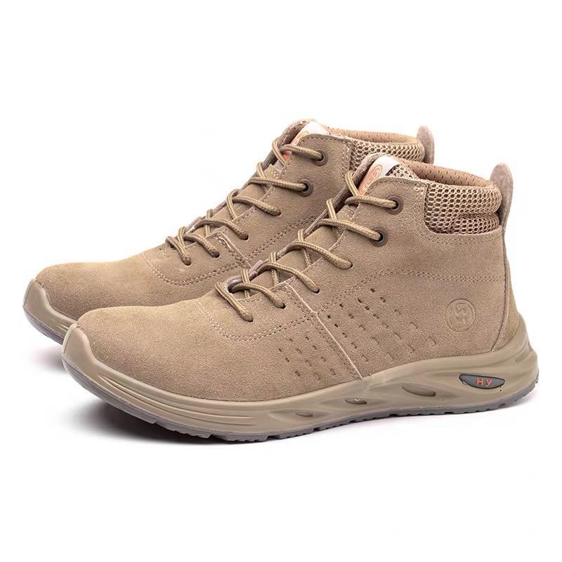 Labor Protection Shoes Men's Anti-Smashing and Anti-Penetration Electrician Insulated Shoes Safety Protective Footwear Lightweight and Wear-Resistant Construction Site Work Shoes Wholesale