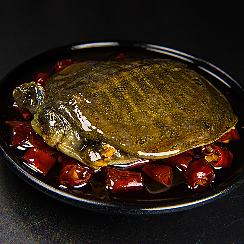 湖南特产麻辣小甲鱼200g 即食麻辣熟食团鱼小吃零食网红辣味老鳖