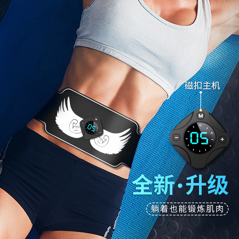 厂家新款ems健身腰带 收腰塑形懒人家用健身器材减肥智能腹肌帖