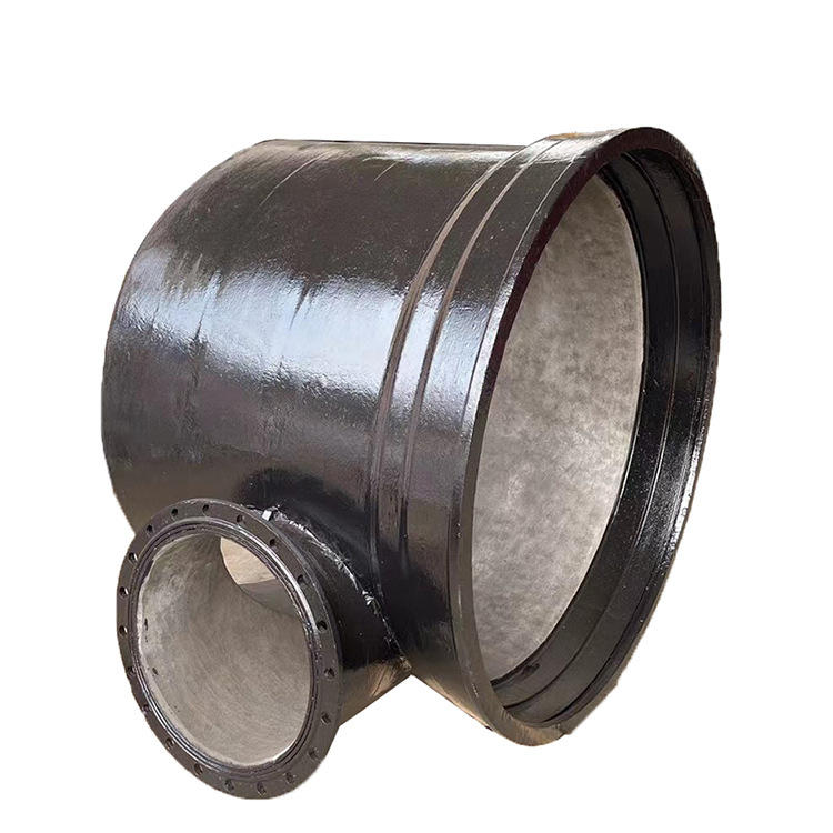 球墨铸铁承插90°弯头600 400 300 250 200 150 100 45度承插弯管