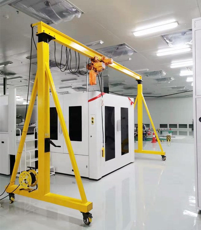 ft3-01小型移动无轨万向龙门架升降式2吨3吨电动龙门架龙门吊简易