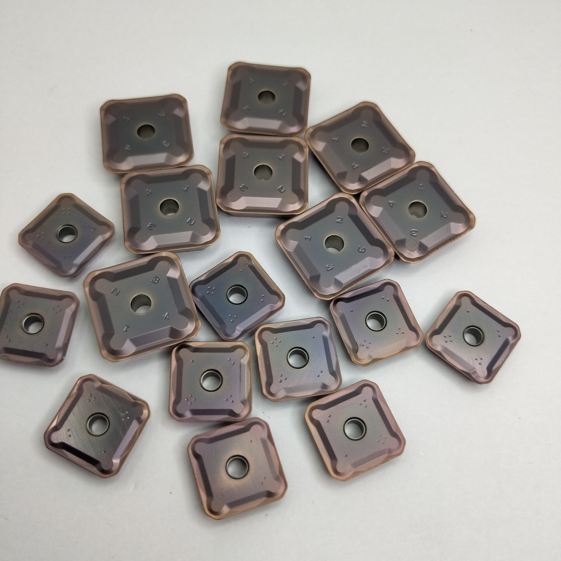 双头铣刀片sekr1203 1504四方铣刀片45度数控精磨不锈钢铣刀片