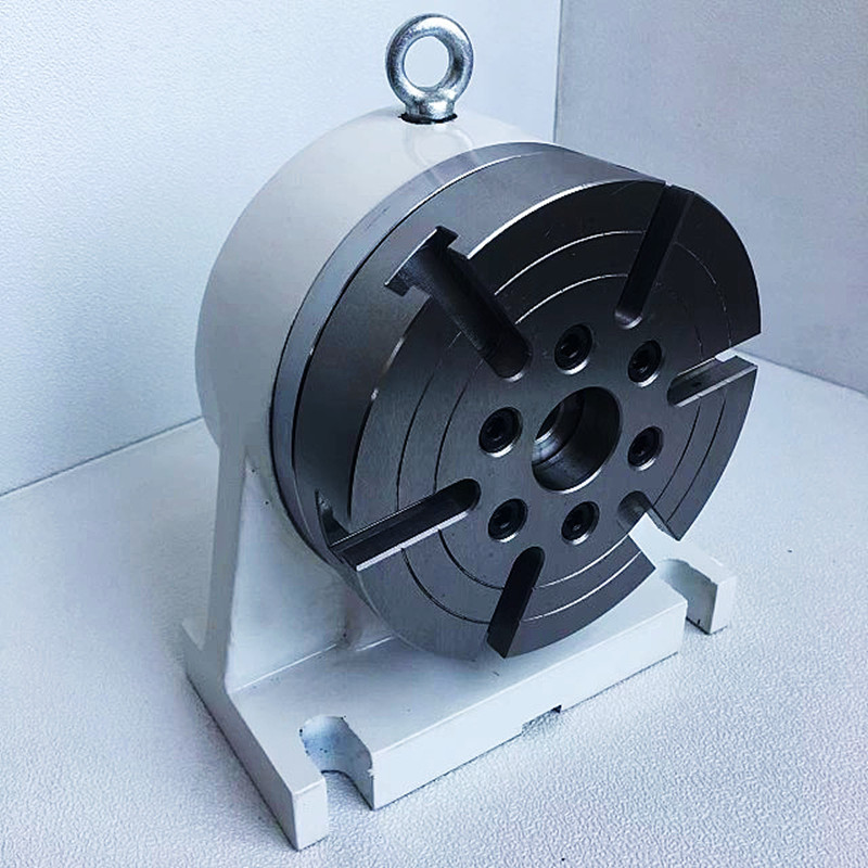 cnc分度盘尾座数控分度头圆盘尾座工装桥板630圆尾座400中心高