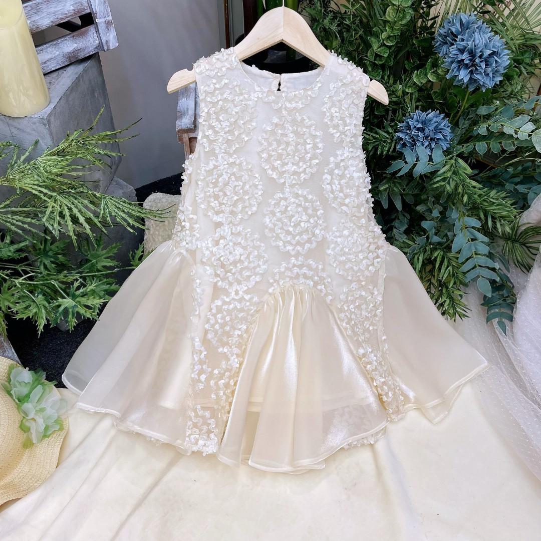 梦境琉璃~亲子装礼服裙连衣裙甜美奶油系小女孩公主裙宝宝裙子