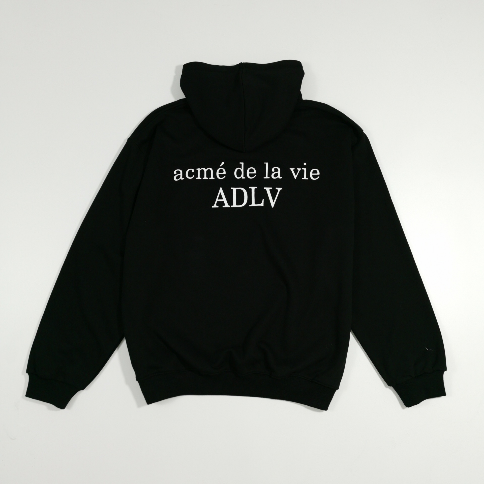 adlv韩国ins小众设计墨镜男孩男女中性同款宽松纯棉连帽帽衫卫衣