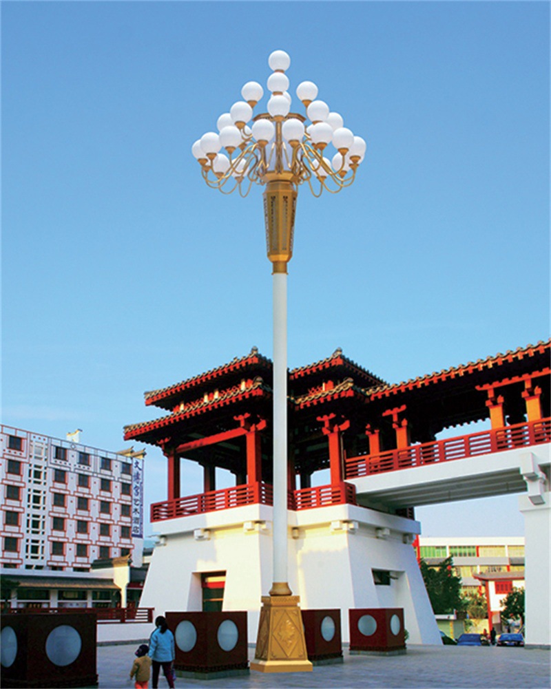 四川中华灯生产厂家南充中华灯公园广元八叉九火玉兰灯