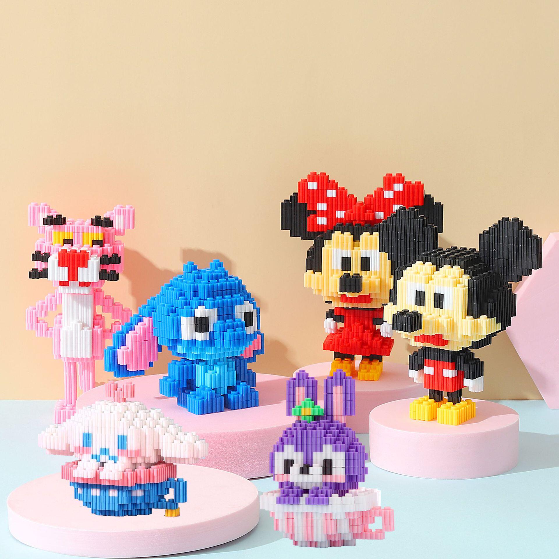 柯楠小盒装小颗粒积木包邮跨境 兼容乐高儿童 益智玩具批发摆地摊