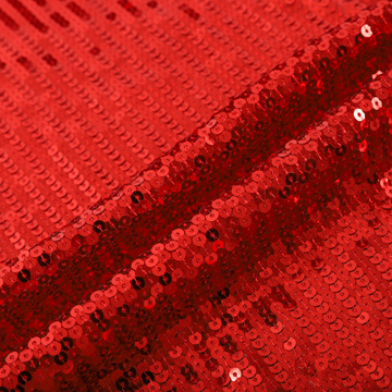 直条亮片面料竖条弹力网珠片绣花布t台服连衣裙礼服婚纱亮片布