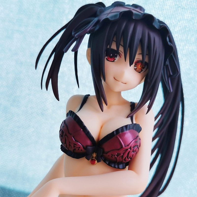 dreamtech 约会大作战 跪姿 时崎狂三 内衣狂三 美少女手办摆件