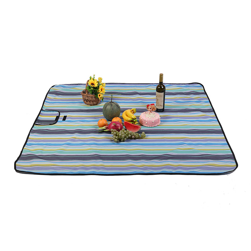 户外防水格子野餐垫 ins牛津布野餐布防潮垫春游沙滩垫草地垫批发