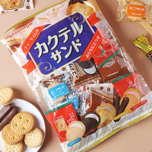日本进口松永什锦饼干日式网红夹心饼干独立包装混合口味休闲零食