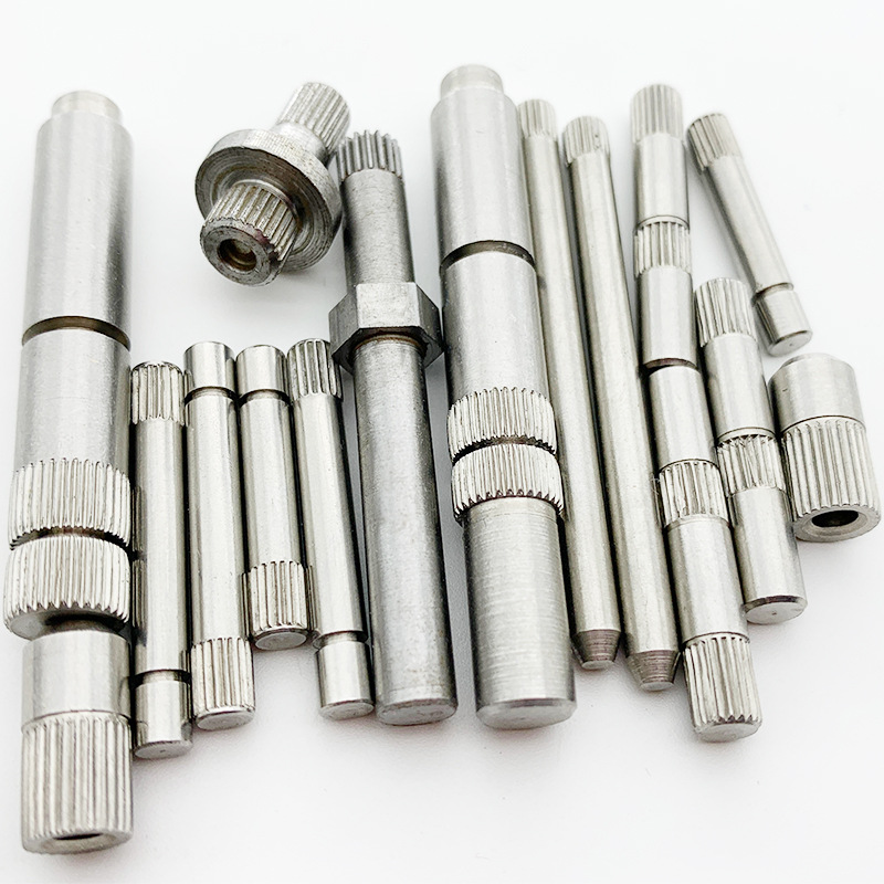 厂家 加工定制转子减速齿轮 电机转轴 齿轮轴 传动轴 滚花轴