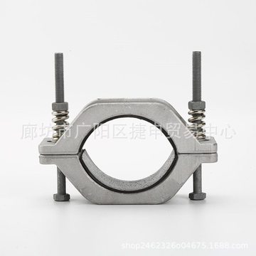 电缆抱箍桥架隧道竖井铝合金高压电缆固定夹jgh-型海缆夹具抱箍