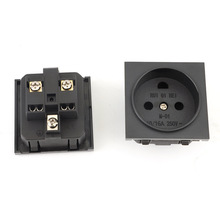 英标美标国标法标欧标丹麦多功能孔卡式插座 嵌入式电源模块插座