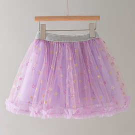 女童裙子童装网纱半身裙纱裙蓬蓬裙儿童tutu裙公主裙外贸跨境