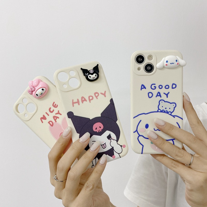 外贸适用三星 苹果彩绘手机壳美乐蒂OPPO VIVO 华为可爱硅胶软