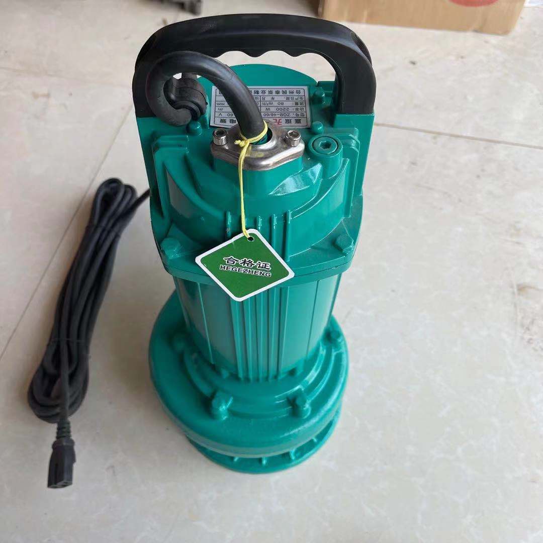 污水泵220v/380v工业家用高扬程排污潜水泵 地下室污水提升泵