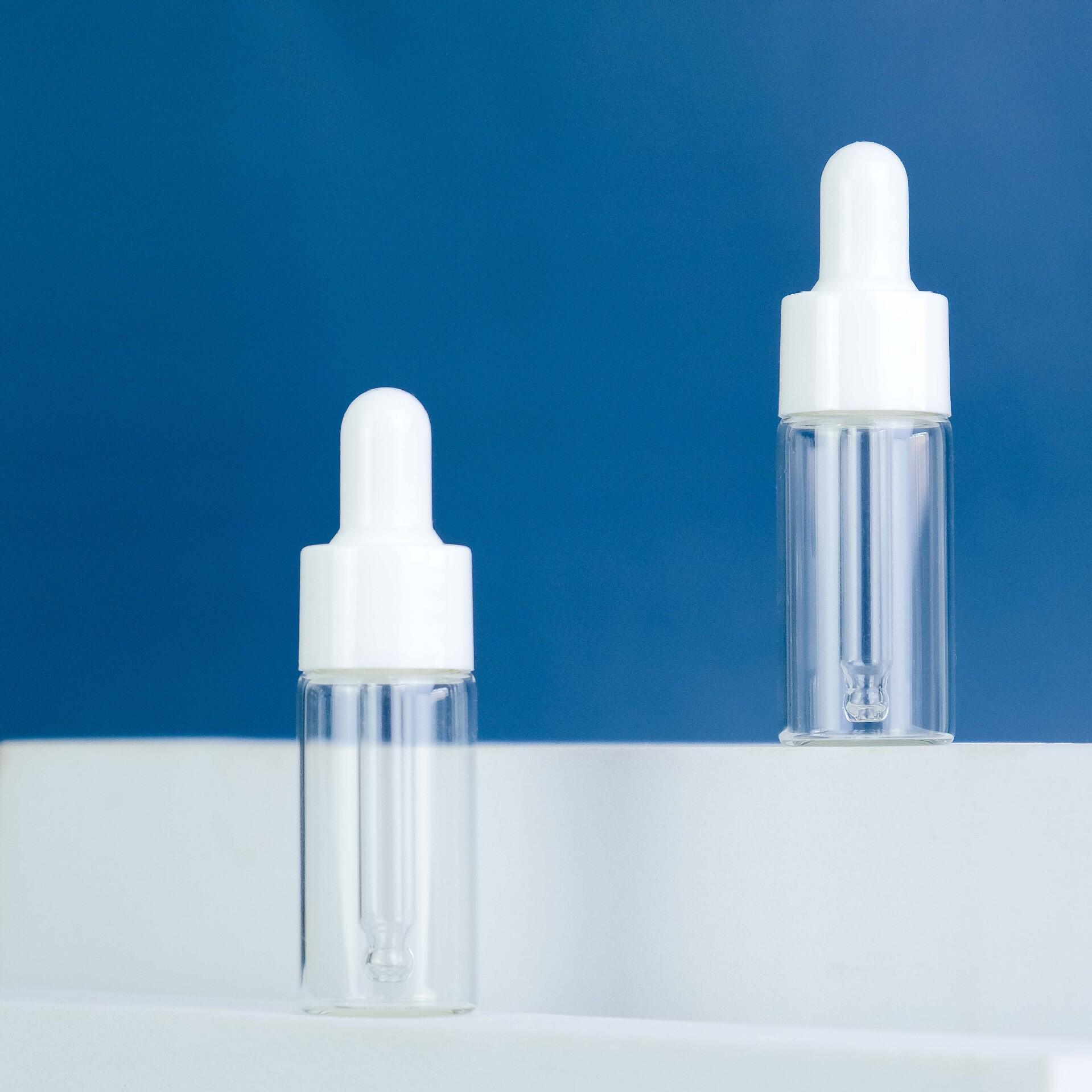 现货供应10ml小样瓶胶头滴管瓶玻璃螺口瓶原液瓶化妆品试用装瓶