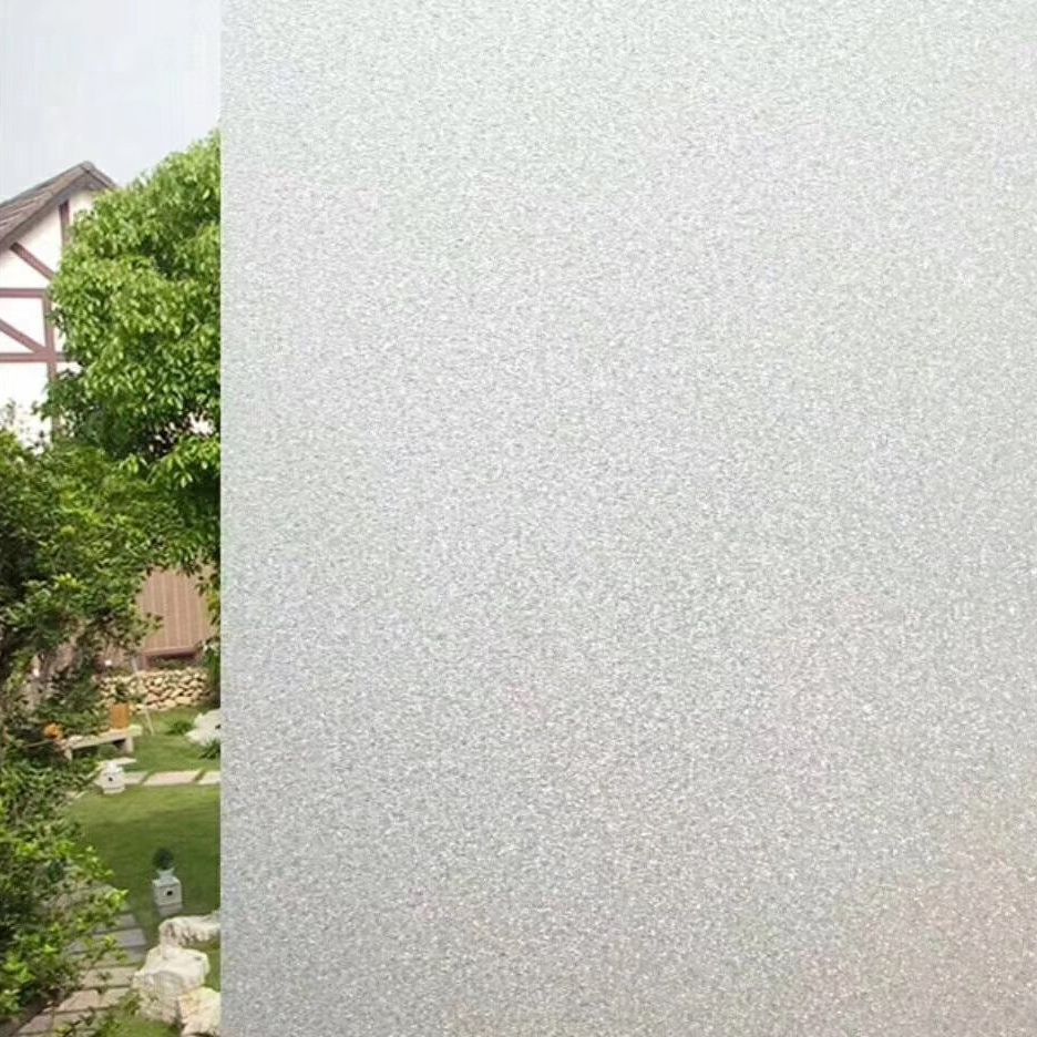 高档磨砂玻璃贴防透视防窥纯磨砂玻璃贴膜透光不透明玻璃贴纸批发