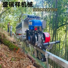 山地果园茶园单轨运输车 农用单轨道山地运输车 自走式单轨运输车