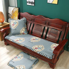 木沙发坐垫加厚防滑可拆洗实木沙发垫冬季红木组合沙发四季椅垫