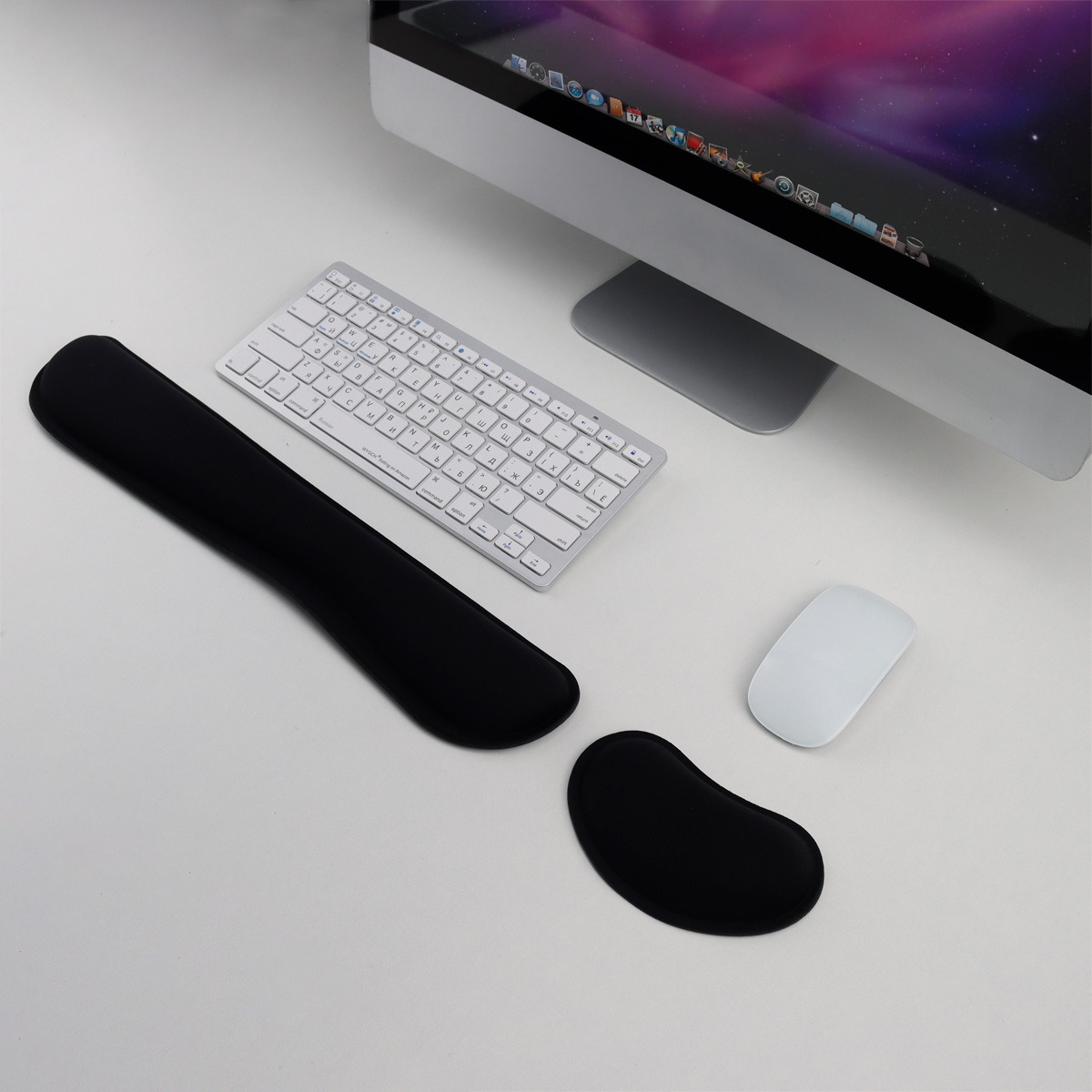 厂家纯色腕鼠标垫 腕托键盘手托 手腕垫护腕鼠标垫 键盘手碗托