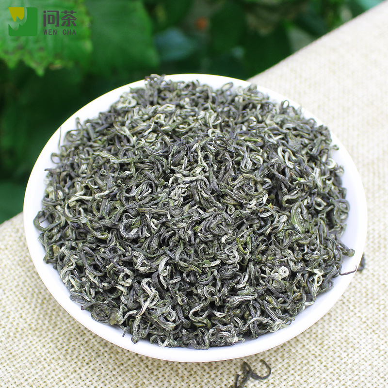 2021年新茶四川蒙顶甘露绿茶散装明前毛峰烘青茶叶一件代发