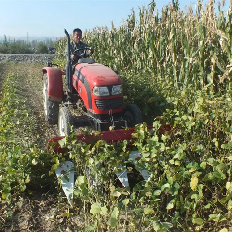 一边倒芝麻割倒机 小麦谷子割倒机 手扶辣椒大豆割晒机
