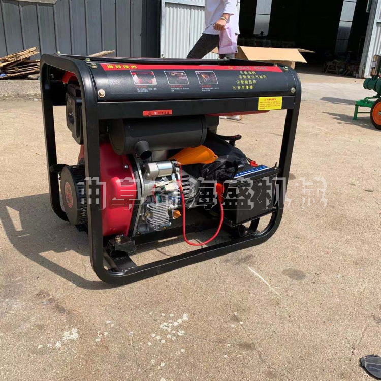 柴油发电机192f电启动柴油机发电机组8kw等功率风冷柴油发电机