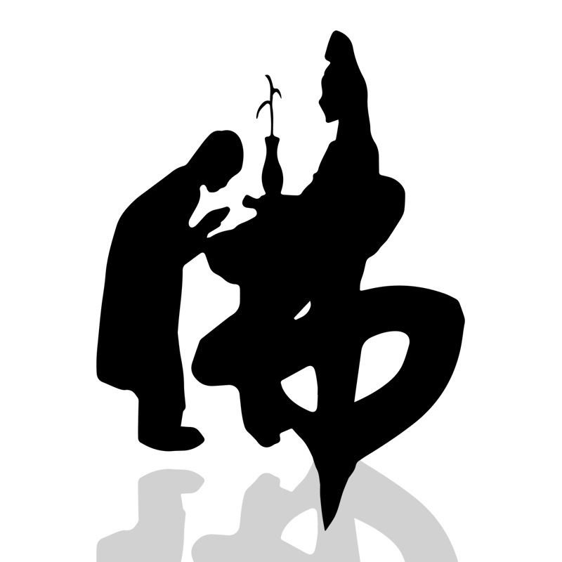 源头工厂亚马逊跨境供应金属创意挂饰礼佛神像宗教活动铁艺装饰