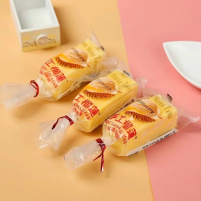 富迪手工奶茶雪糕5支 榴莲蜜桃青提口味冰淇淋冷冻网红怀旧冰棍