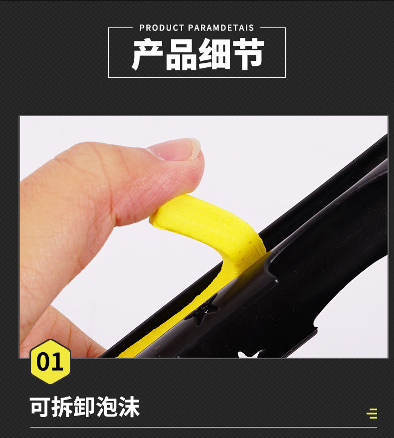 鱼竿收线器绕线卡夹手竿通用钓鱼线绕线板泡沫鱼杆缠线器大号卡扣