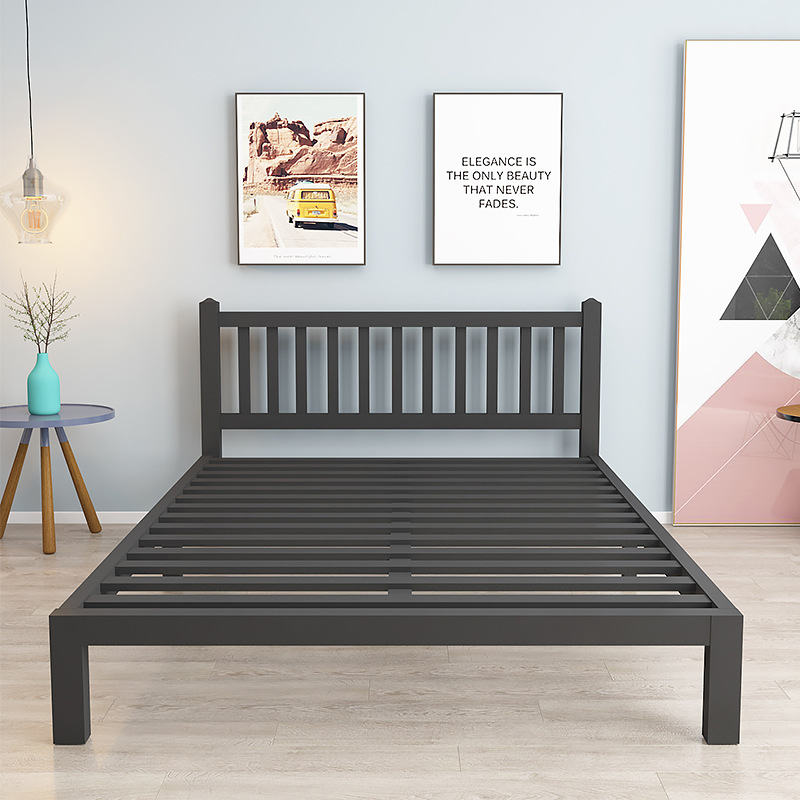 8米简易铁架床单人床1.5米钢架床