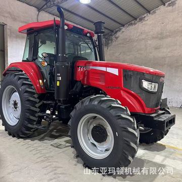 东方红lx1604大桥拖拉机四驱六缸空调驾驶室密封钢圈倒车影像现车