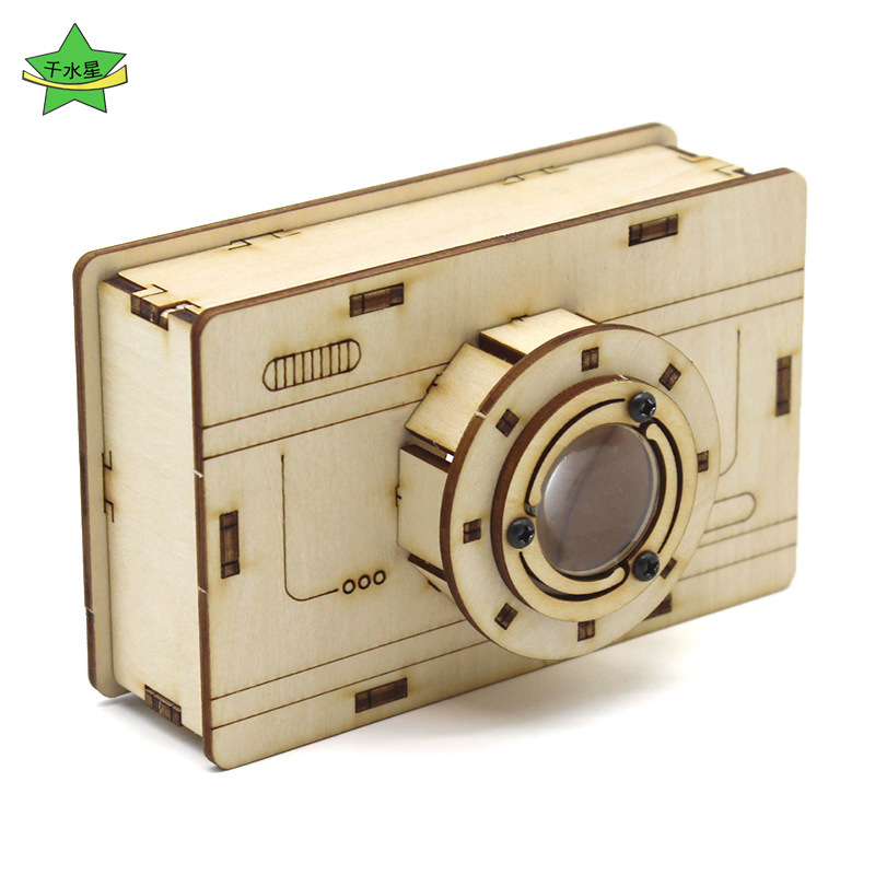照相机模型1号中小学生diy手工科学实验套装儿童拼装科技小制作