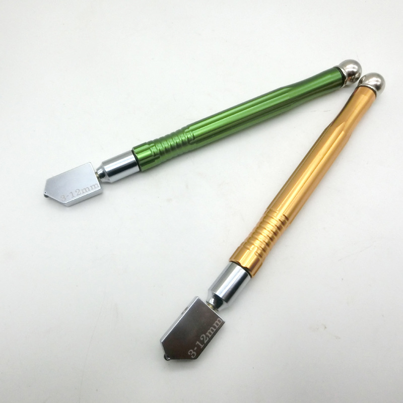 割玻璃刀金刚石划厚玻璃瓷砖切割家用多功能万用滚轮式划刀头神器