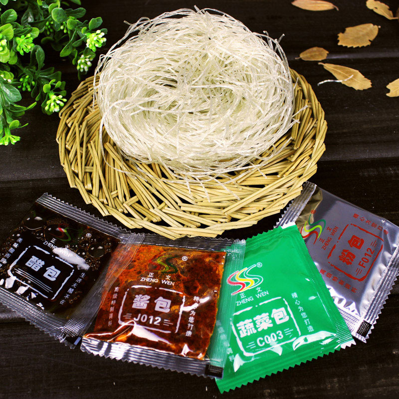 正文重庆酸辣粉袋装整箱20包方便速食食品泡面红薯粉自煮网红