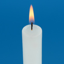 家庭用停电应急照明普通白色蜡烛无烟除味长杆细条形老式供佛脃