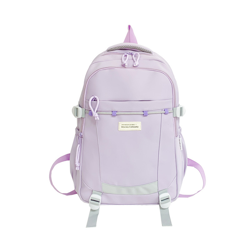 Schoolbag Male College Student Simple Japanese Ins High School Junior High School Student Sports Backpack Middle School Student Computer Backpack Female