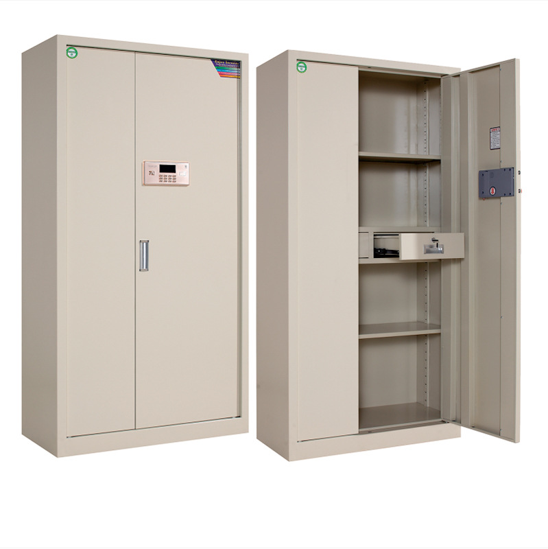 保密柜钢制办公文件财务资料加厚档案凭证指纹密码柜定制厂家批发