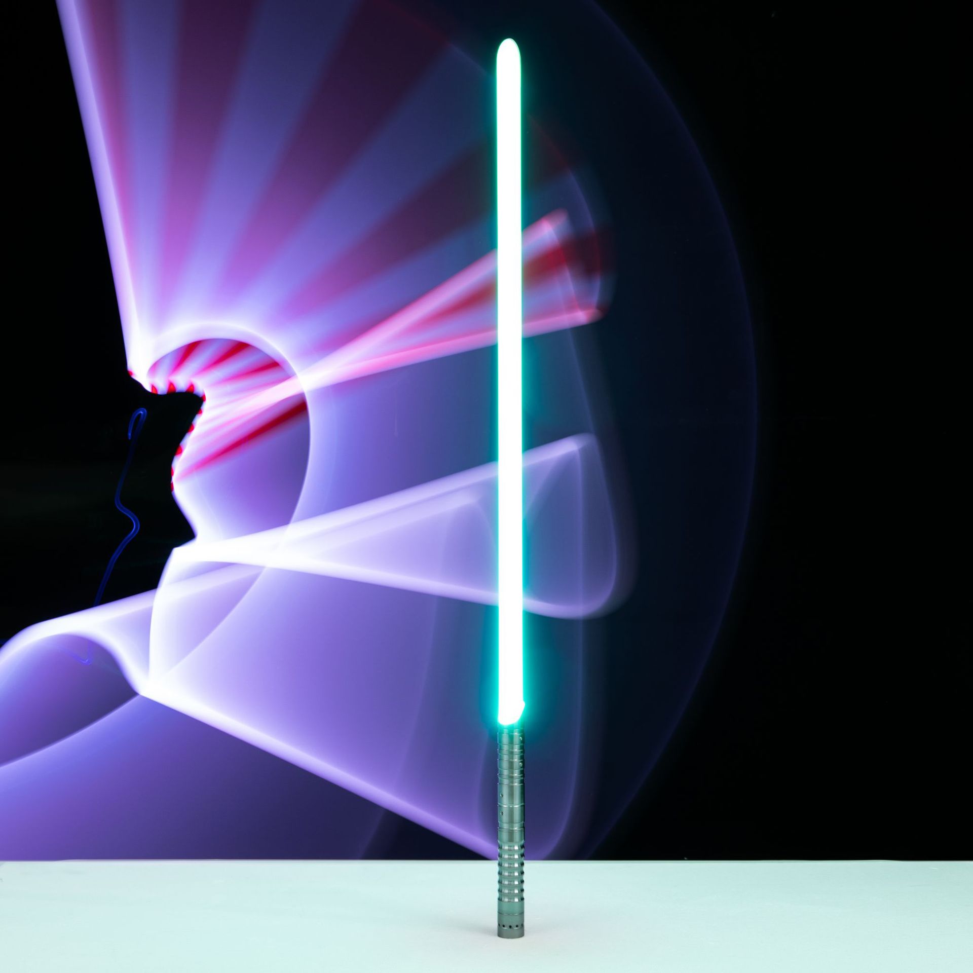 发光玩具金属激光剑星球大战发光剑rgb变色打光剑双头剑荧光棒