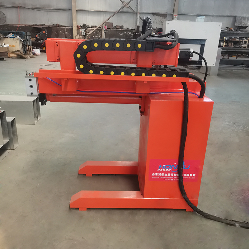 通风设备自动环缝焊接设备 工装自动直缝焊机 鸿普直缝焊接机