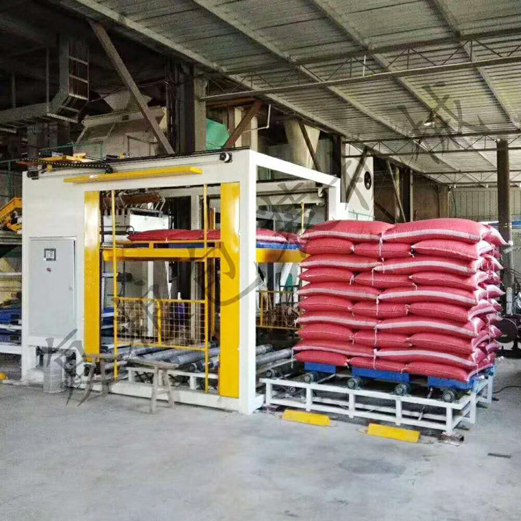 有机肥码垛机 干混砂浆粉剂码垛机 腻子粉码垛设备-阿里巴巴