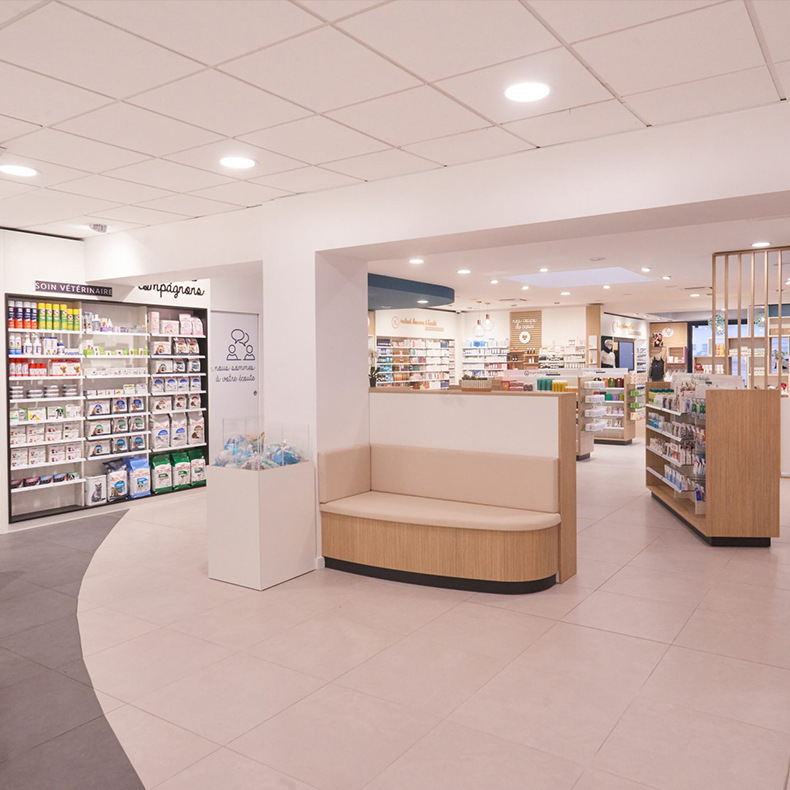 厂家定制商场百货店柜台木质简易展示柜台小商品展示柜多层展示架