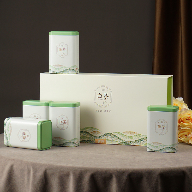 高档安吉白茶包装盒通用半斤装250克绿茶中式茶叶礼盒空盒