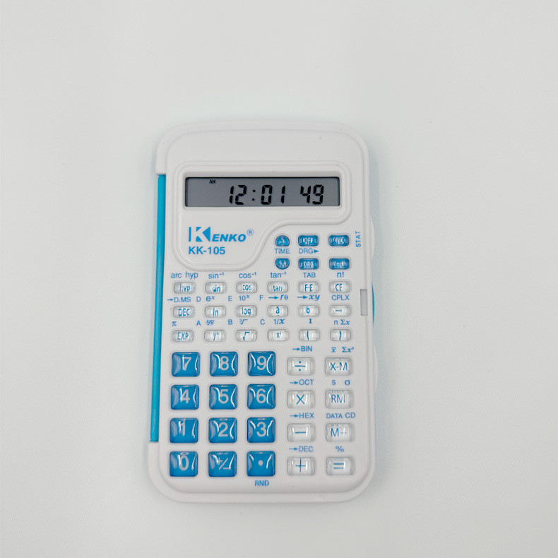 Color Function Kk105 Student Multi-Functional Science Electronic Calculator Examination Exclusive Factory Wholesale