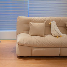 云朵沙发床羽绒储物奶油风坐卧两用多功能沙发小户型可折叠可拆洗