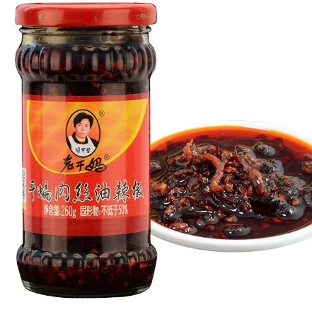 老干妈风味豆豉油辣椒280g贵州特产油辣椒豆豉酱辣酱拌面豆瓣酱