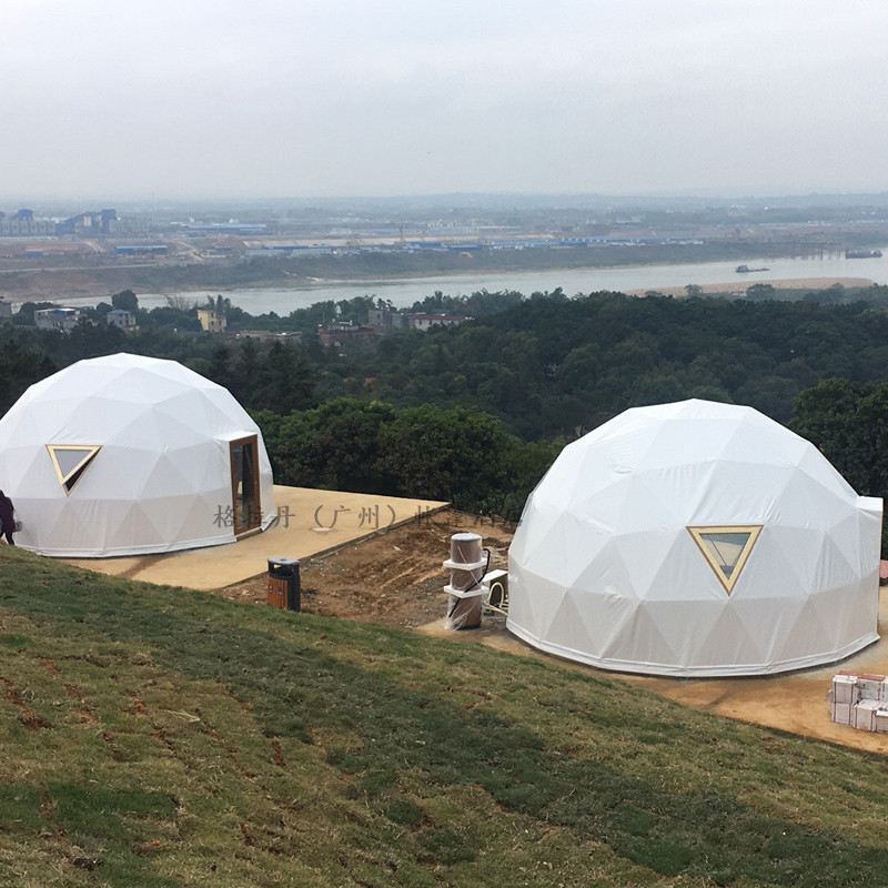 南京帐篷酒店 球形星空帐篷20-50㎡安装便捷户外球形泡泡屋星空房