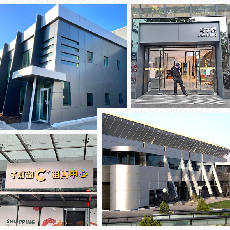 门头广告外墙板3mm 4mm铝塑板广告复合板干挂氟碳铝塑板材厂家